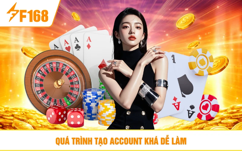 Quá trình tạo account khá dễ làm